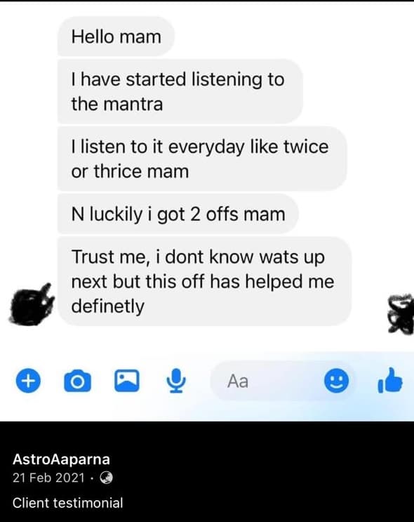 Client testimonial 11